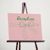 "Just the ribbon" - Direction Signs in trawberry by Vera Lim - In Use
