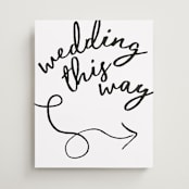 "Marlowe" - Direction Signs in Tuxedo by Kelly Watkins - Front