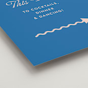 "Party" - Direction Signs in Paloma by Megan Davis - Detail