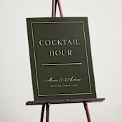"refined" - Direction Signs in Olive by Nicole Walsh - In Use