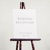 "Classy Type" - Direction Signs in Lily by Hooray Creative - In Use