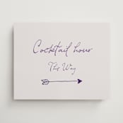 "tablescape drawing" - Direction Signs in Hydrangea by Cass Loh - Front