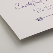 "tablescape drawing" - Direction Signs in Hydrangea by Cass Loh - Detail