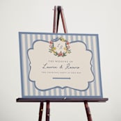 "A wedding in Low Country" - Direction Signs in Cornflower by Chris Griffith - In Use