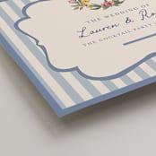 "A wedding in Low Country" - Direction Signs in Cornflower by Chris Griffith - Detail