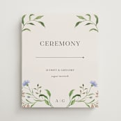 "Wild meadow" - Direction Signs in Elder Flower by Sarah Knight - Front