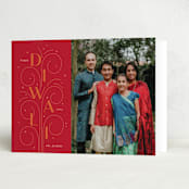 "Sparkler" - Diwali Cards in Ruby by letterfix - Folded Card