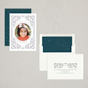 "rangoli frame" - Diwali Cards in Teal by Kanika Mathur - Assembled