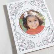 "rangoli frame" - Diwali Cards in Teal by Kanika Mathur - Detail