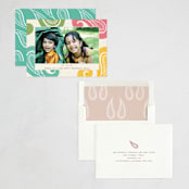 "Rangavalli" - Diwali Cards in Umber by Nikita Jariwala - Assembled