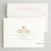 "Floral Frame" - Diwali Cards in Vivid by letterfix - FREE Recipient Addressing