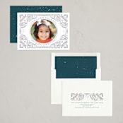 "rangoli frame" - Diwali Cards in Teal by Kanika Mathur - Assembled