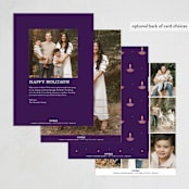 "Diwali luxe" - Diwali Cards in Twilight by Creo Study - Back of Card Options