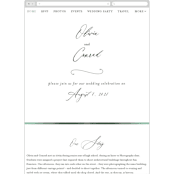 "Meadow" - Wedding Website in Meadow by Eric Clegg - Guest Management