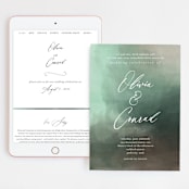 "Meadow" - Wedding Website in Meadow by Eric Clegg - Match Your Stationery