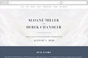"wishful" - Wedding Website in Tide by Kate Ahn - Desktop Design