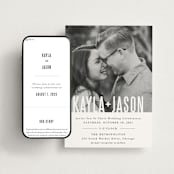"Monumental" - Wedding Website in Cotton by Jessie Steury - Match Your Stationery