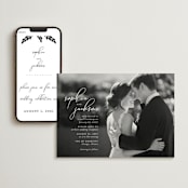 "Kindly Join Us" - Wedding Website in Pearl by Laura Hamm - Match Your Stationery