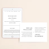"Harmonie" - Wedding Website in Cloud by Carly Reed Walker - Match Your Stationery