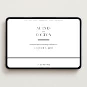 "Charming" - Wedding Website in Pearl by AK Graphics - Desktop Design