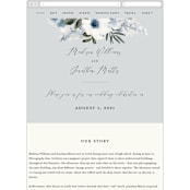 "Nantucket Romance" - Wedding Website in Marine by Chris Griffith - Guest Management