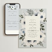 "Nantucket Romance" - Wedding Website in Marine by Chris Griffith - Match Your Stationery