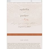 "a hundred years" - Wedding Website in Burnt Umber by Robin Ott - Guest Management