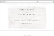 "Barnwood" - Wedding Website in Ash by Hooray Creative - Desktop Design
