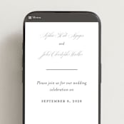"From This Moment On" - Wedding Website in Classique by Design Lotus - Mobile Layout