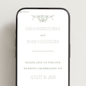 "Eternal Grace" - Wedding Website in Leaf by Sherley Ferreira - Mobile Layout