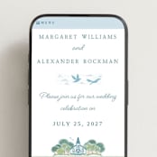 "Going to the Chapel" - Wedding Website in Meadow by Paper Sun Studio - Mobile Layout