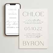 "chloe " - Wedding Website in Silk by Kelly Schmidt - Match Your Stationery