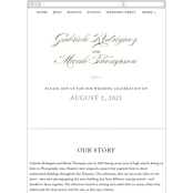 "Flourish" - Wedding Website in Antique by Jennifer Postorino - Guest Management