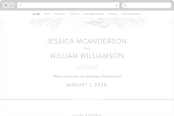 "Golden Filigree" - Wedding Website in Sand by Phrosné Barwood - Desktop Design