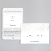 "Sparkle + Shine" - Wedding Website in Silk by Kristie Kern - Match Your Stationery