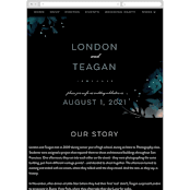 "Midnight Garden" - Wedding Website in Midnight by Lori Wemple - Guest Management