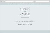 "scene" - Wedding Website in Sunrise by Pixel and Hank - Desktop Design