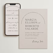 "Overjoyed" - Wedding Website in Almond by Jill Means - Match Your Stationery