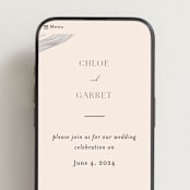 "Rings" - Wedding Website in Natural by Alethea and Ruth - Mobile Layout