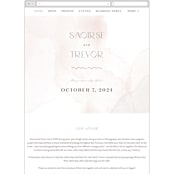 "kirsch" - Wedding Website in Sand by chocomocacino - Mobile Layout