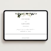 "Grove" - Wedding Website in Meadow by Everett Paper Goods - Desktop Design