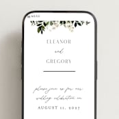 "Grove" - Wedding Website in Meadow by Everett Paper Goods - Mobile Layout