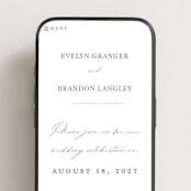 "Vineyard" - Wedding Website in Champagne by Sarah Brown - Mobile Layout