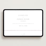"Wax Seal Monogram" - Wedding Website in Ash by Carolyn MacLaren - Desktop Design