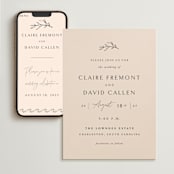 "Sketch" - Wedding Website in Blush Dust by Sara Hicks Malone - Match Your Stationery