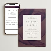 "Petalis" - Wedding Website in Velvet by Christie Garcia - Match Your Stationery