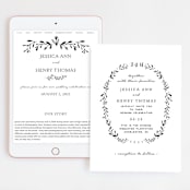 "Charleston" - Wedding Website in Tuxedo by Susan Brown - Match Your Stationery
