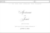 "Best is yet to come" - Wedding Website in Classique by Design Lotus - Desktop Design