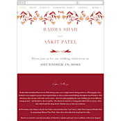 "Jaipur" - Wedding Website in Ruby by Mansi Verma - Mobile Layout