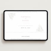 "Sunset by the Sea" - Wedding Website in Ombre by lulu and isabelle - Desktop Design